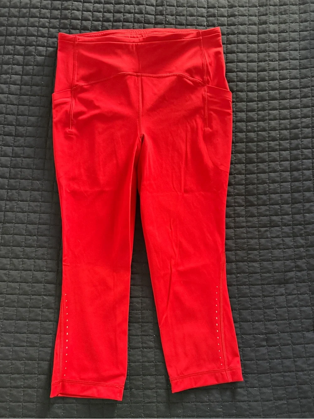 lululemon athletica Kids Bright Red Athletic Leggings - Picture 2 of 5